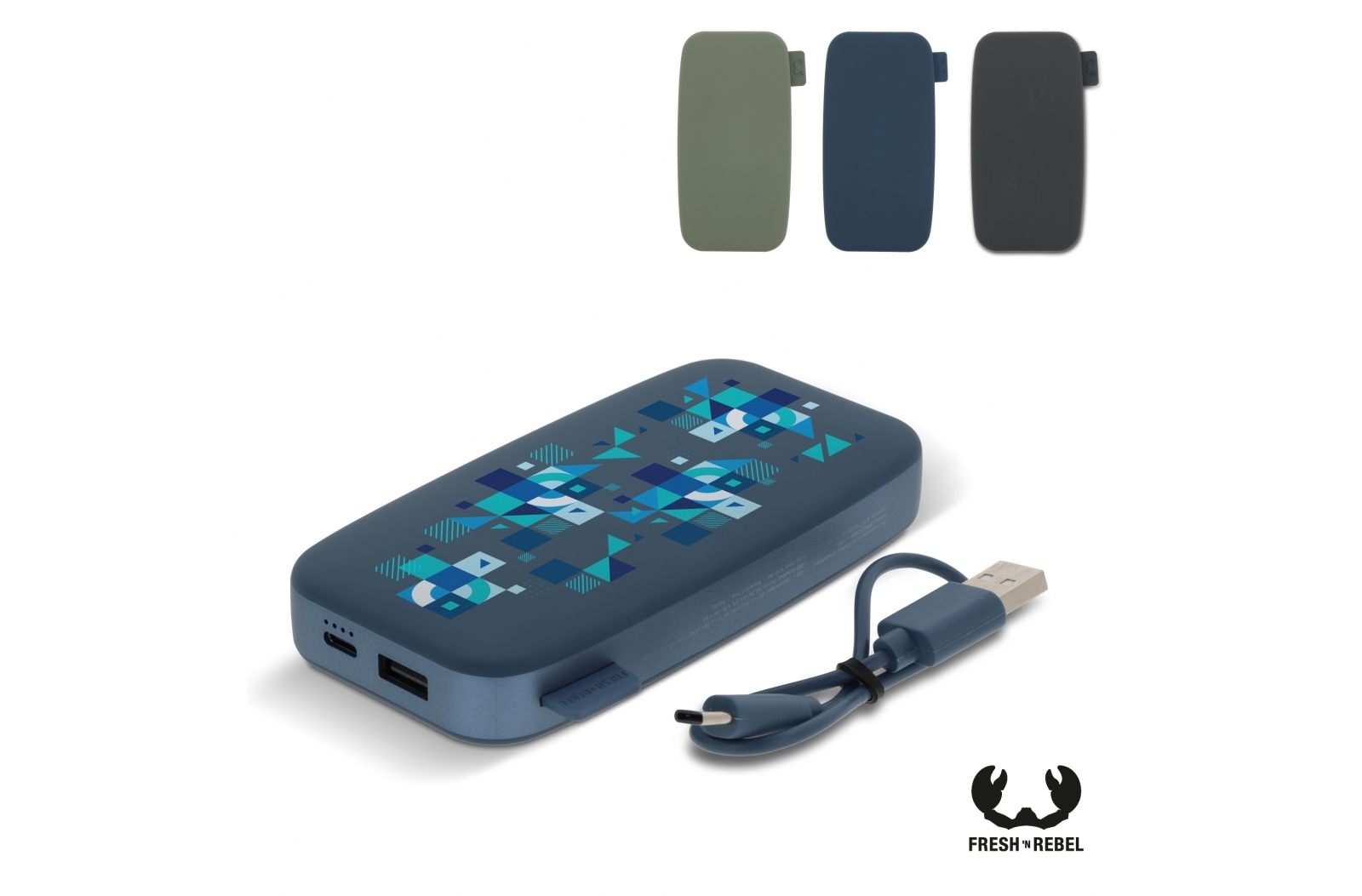 2PB6100 | Fresh 'n Rebel Batterie Externe 6.000mAh USB-C - Zaprinta Belgique