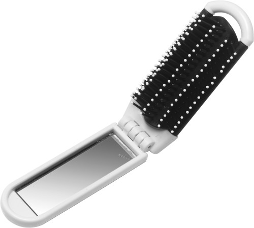 Brosse à cheveux pliable