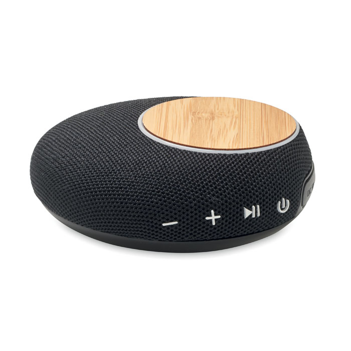 Draadloze Bamboo Speaker Charger - Woumen