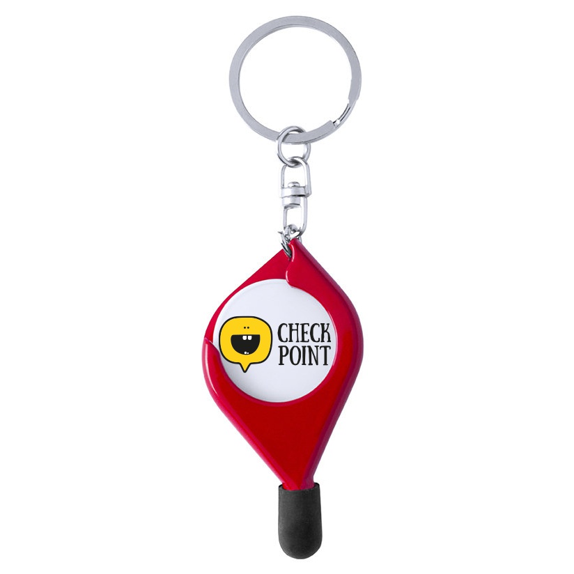 Porte-jeton pour caddie à personnaliser avec votre logo