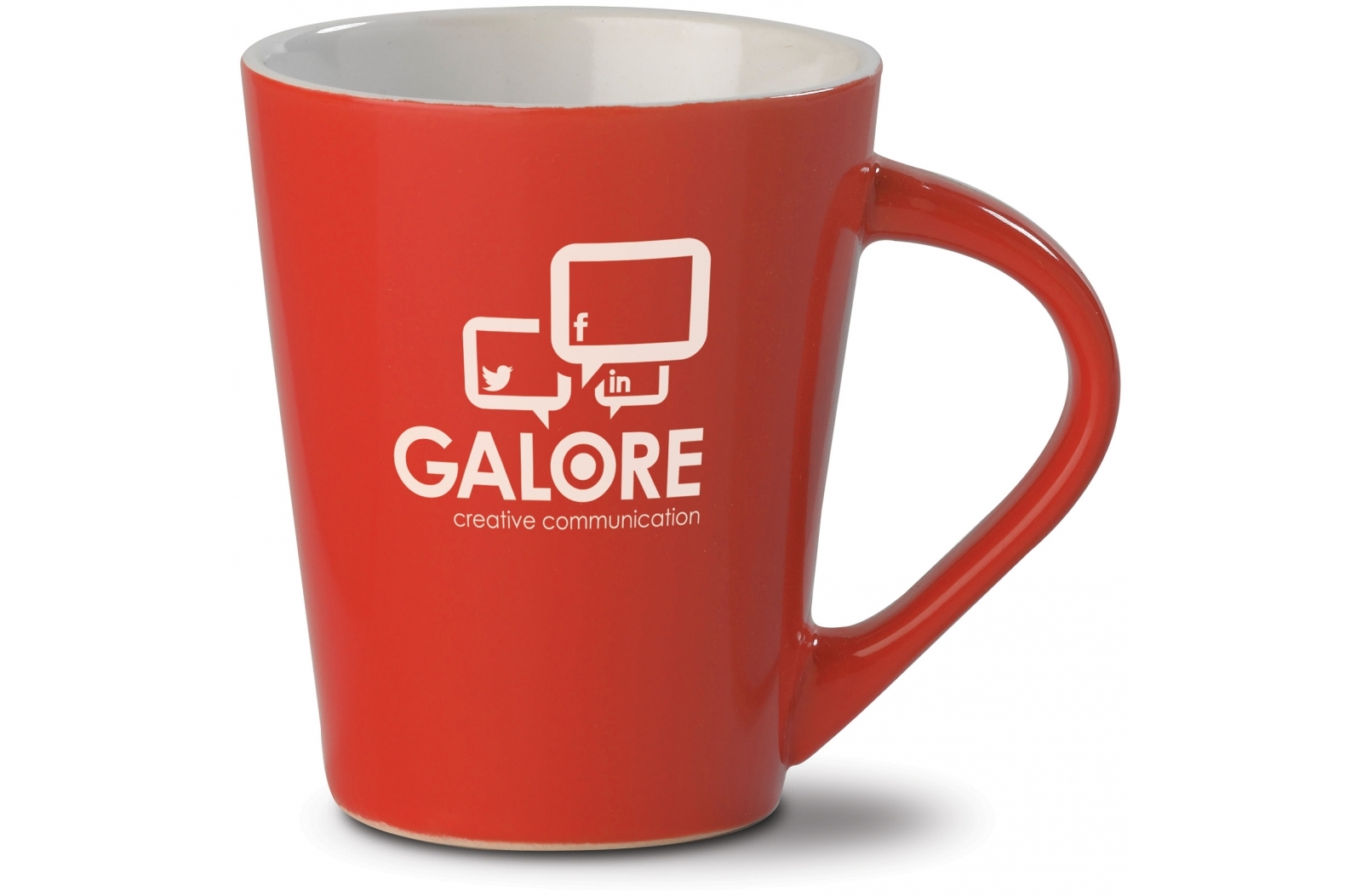 Mug Rouge Brillant 250ml