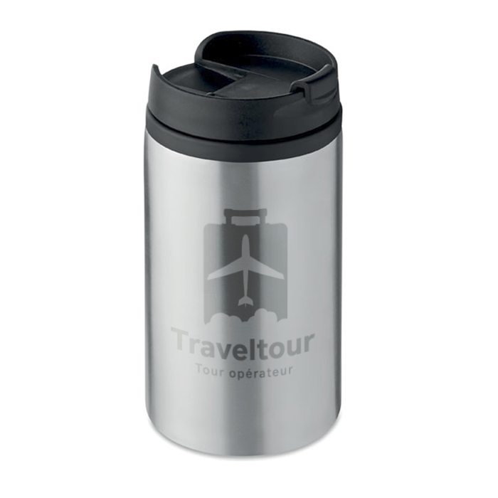 Mug isotherme publicitaire cuivre - Thermos personnalisable logo