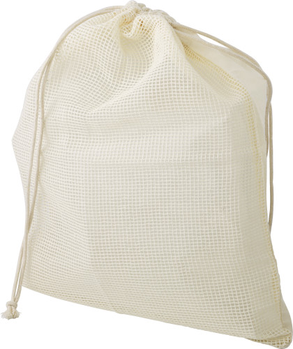 Sac filet en coton 100% bio pour fruits