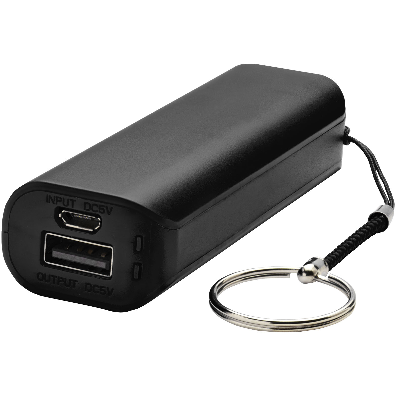 Batterie externe rechargeable de 1 200 mAh avec porte-clés - Marizy