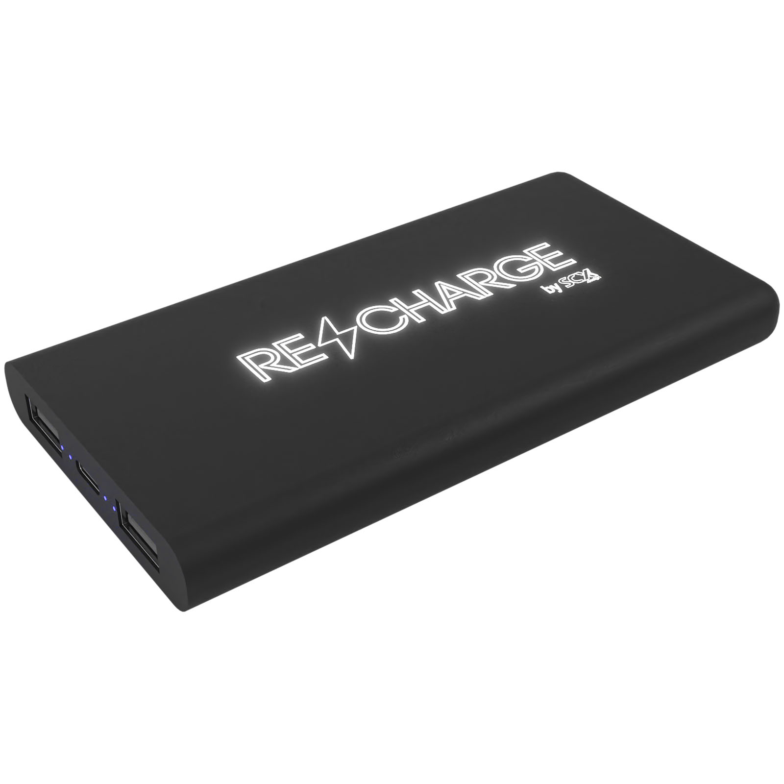 Draadloze Antibacteriële Powerbank Licht met Logo 10.000 mAh - Vechmaal