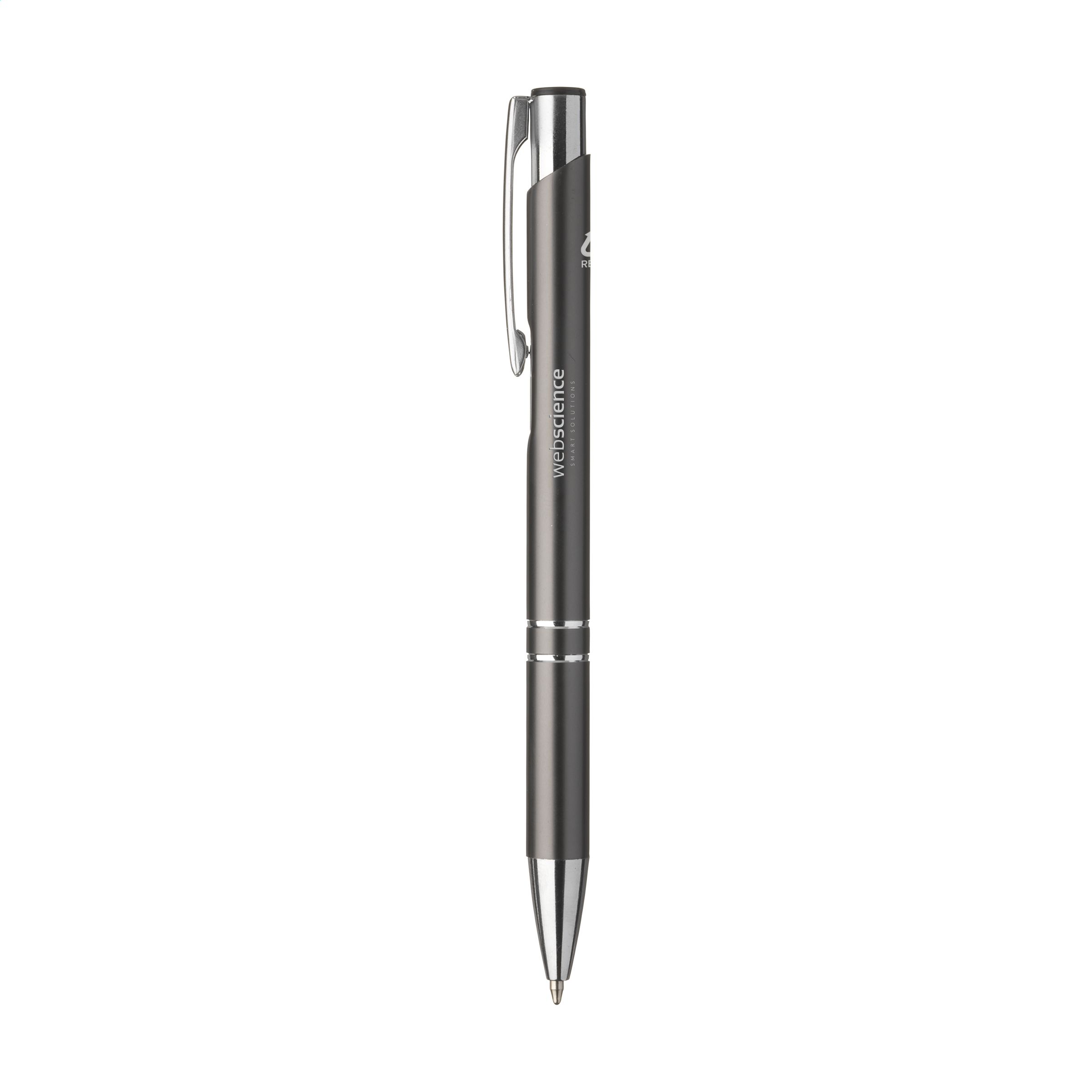 Glimmende Gerecycled Aluminium Pen - Edegem