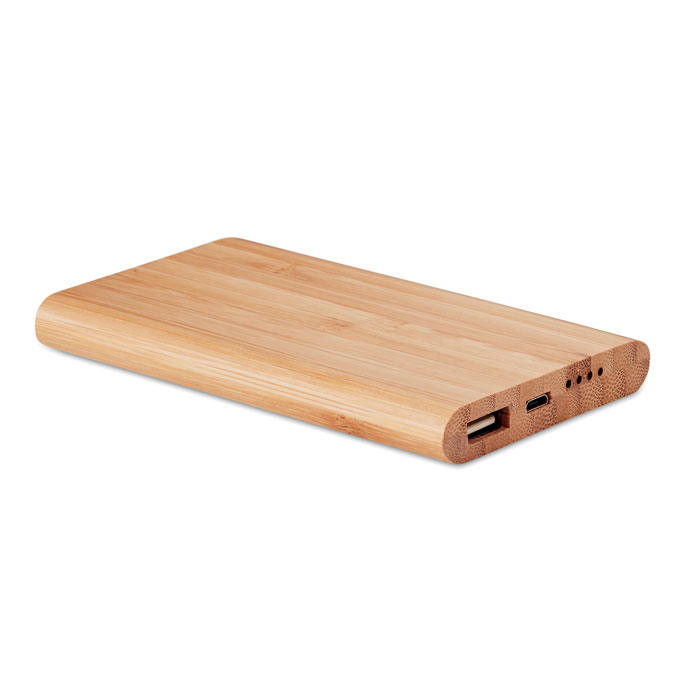 Bamboe Powerbank 4000 mAh - Lubbeek