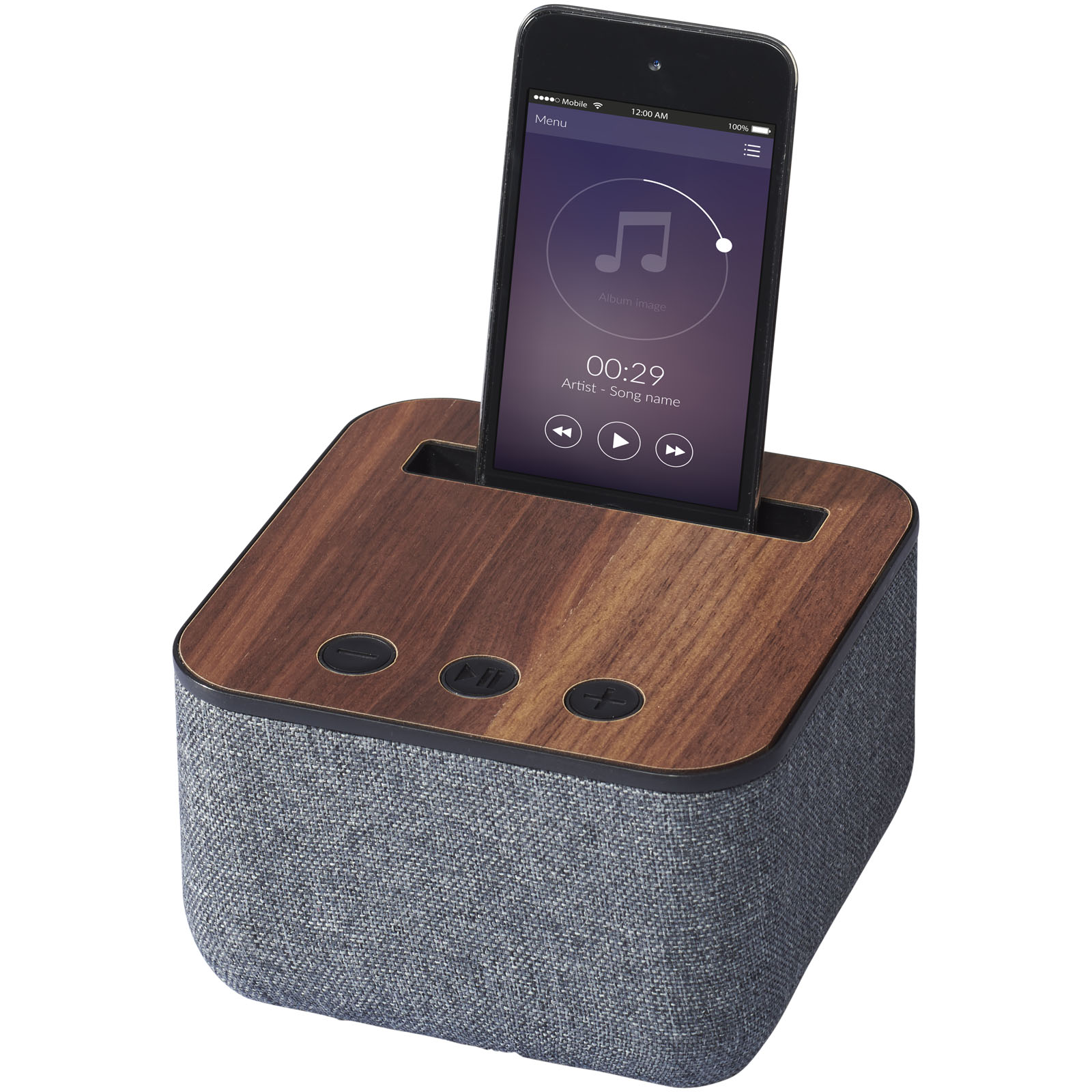 Hout en Stof Bluetooth® Luidspreker - Melle