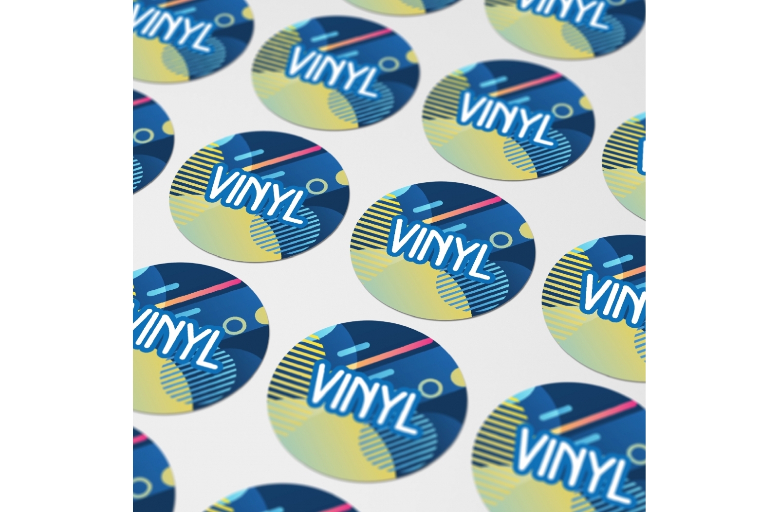 Ronde Vinyl Sticker Ø 17 mm - Nijlen