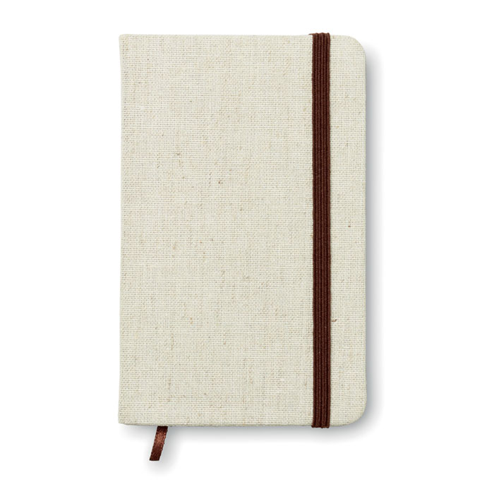 Canvas Notebook Met Elastische Sluiting - Baarle-Hertog