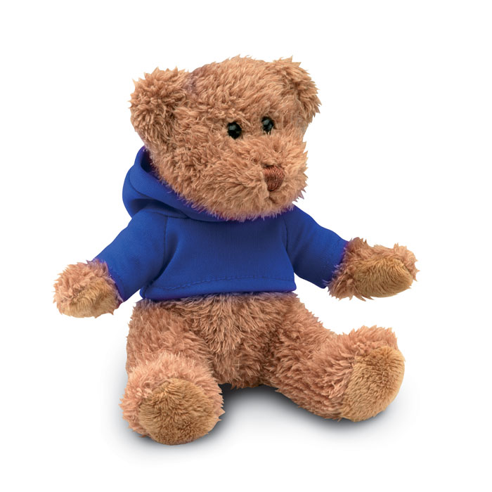 Peluche Ours en Sweat à Capuche - Eurotte