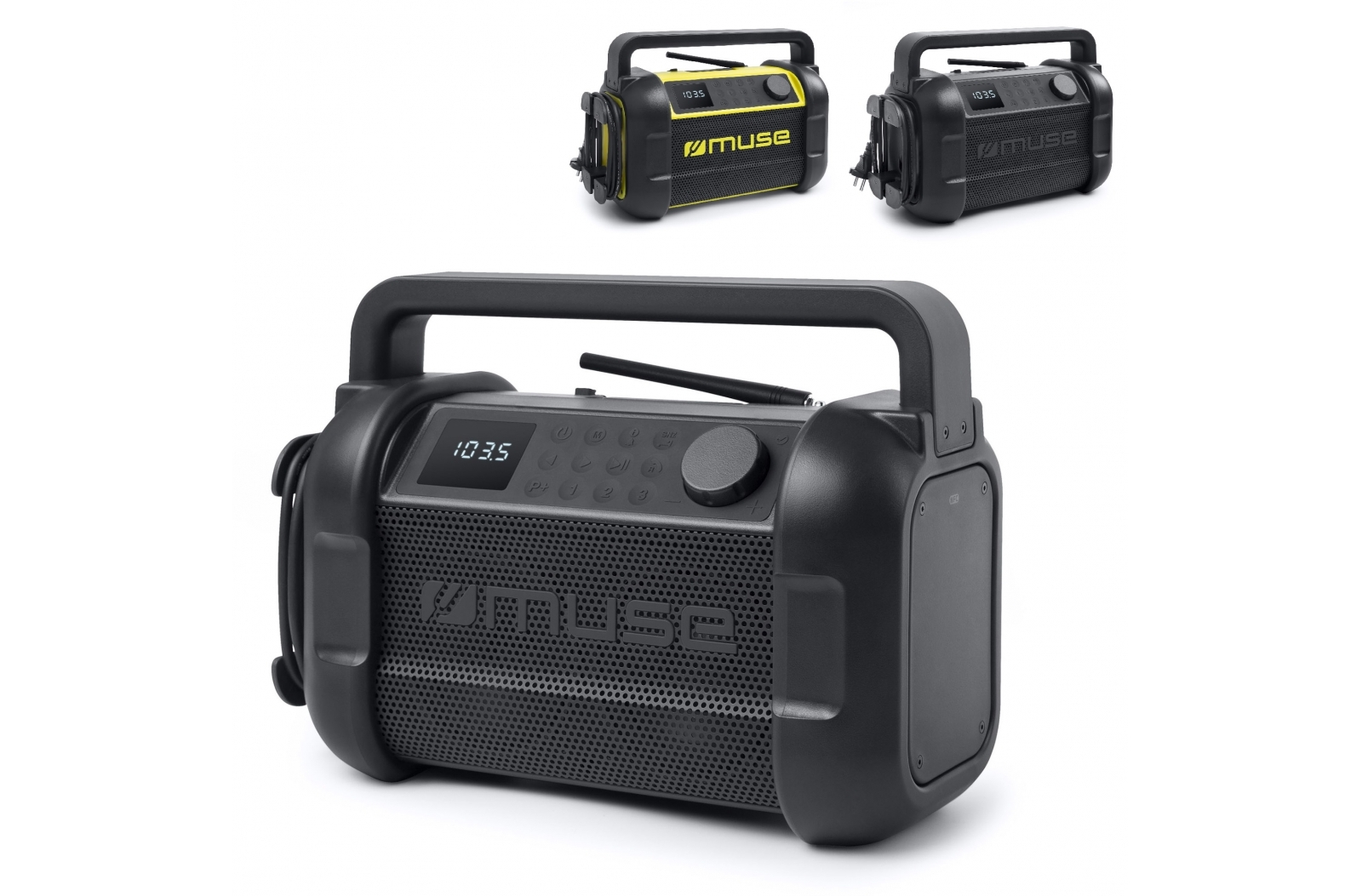 M-928 | Muse radio de travail avec bluetooth 20W radio FM - Zaprinta Belgique