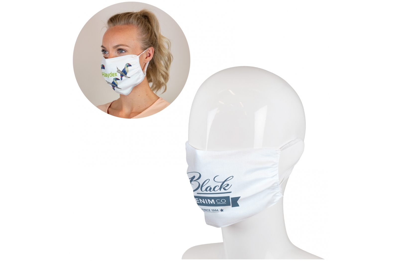 Herbruikbaar Gezichtsmasker Polyester - Stuivekenskerke