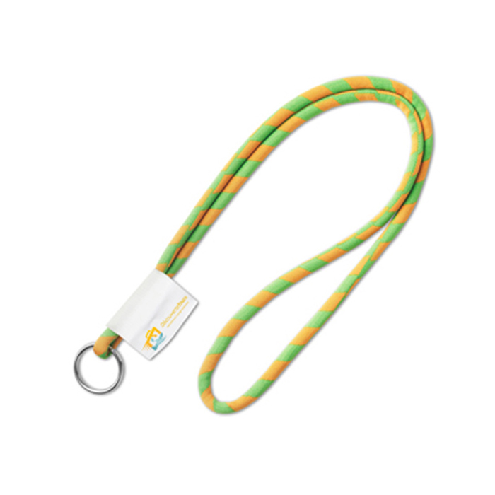 Ronde Lanyard met PVC Badge - Lebbeke