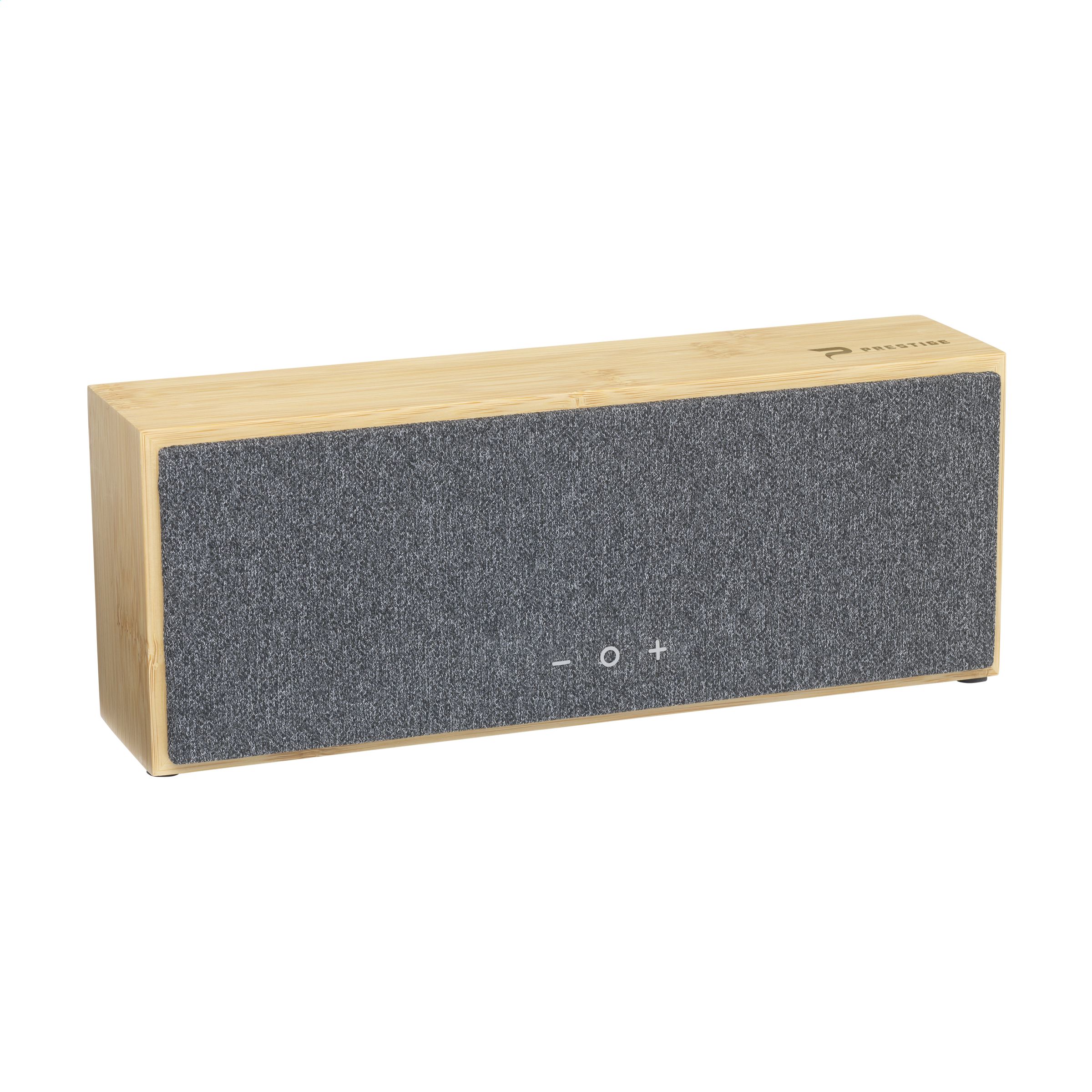 Haut-parleur Bluetooth de 10W avec boîtier en bambou naturel - Berzé-la-Ville