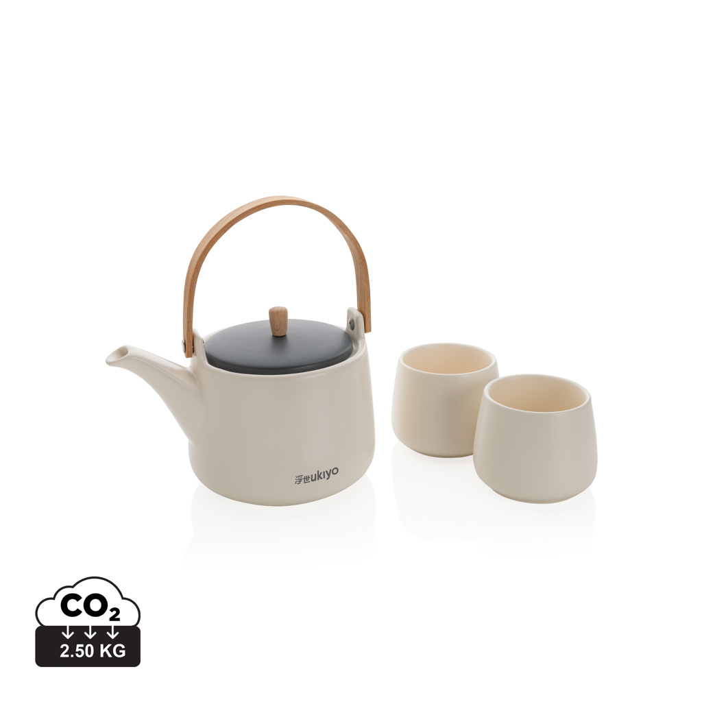 Théière 800ml avec tasses Ukiyo