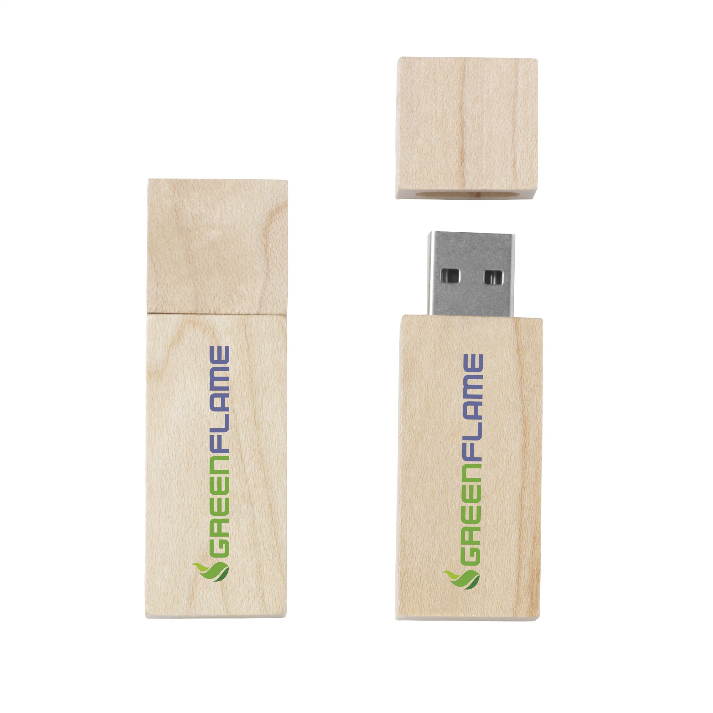 Houten USB-stick - Ledegem