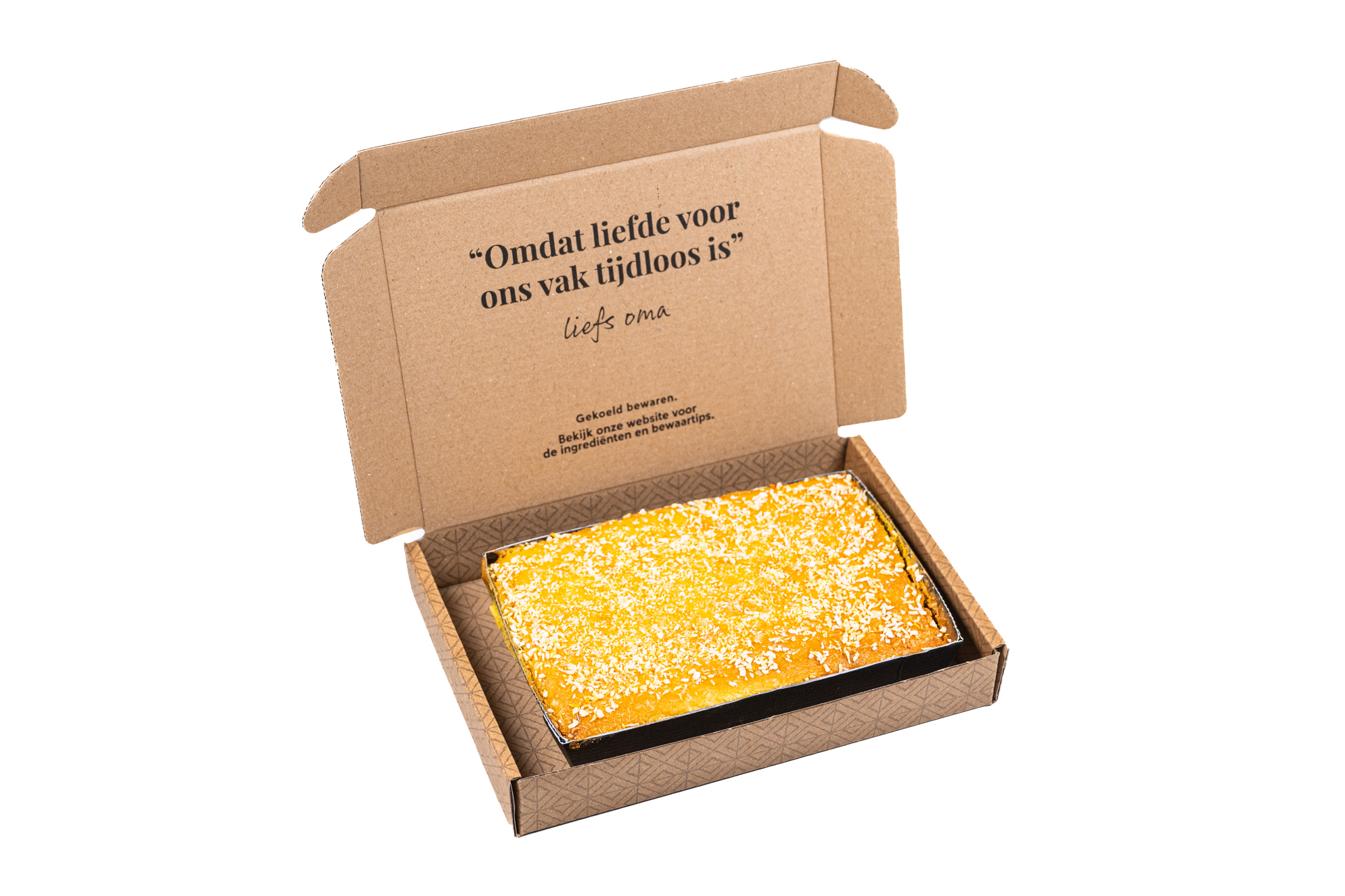 Citrus Kokos Cake Halve Maan - Overijse