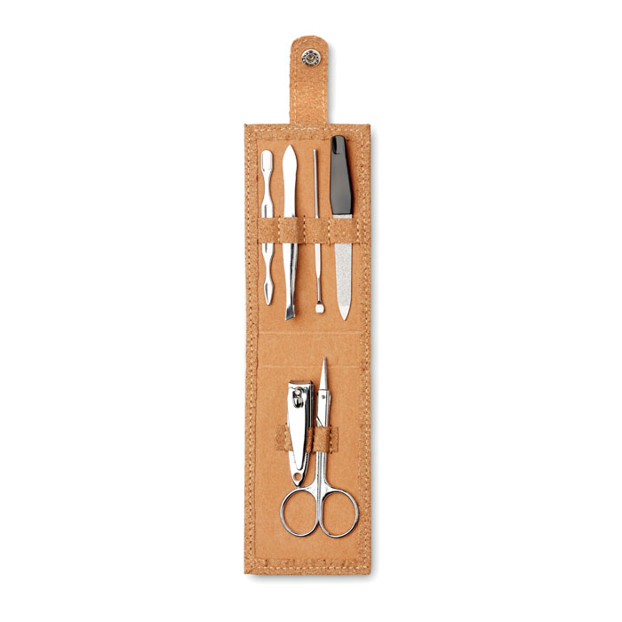 Kurken Manicure Set 6-delig - De Pinte