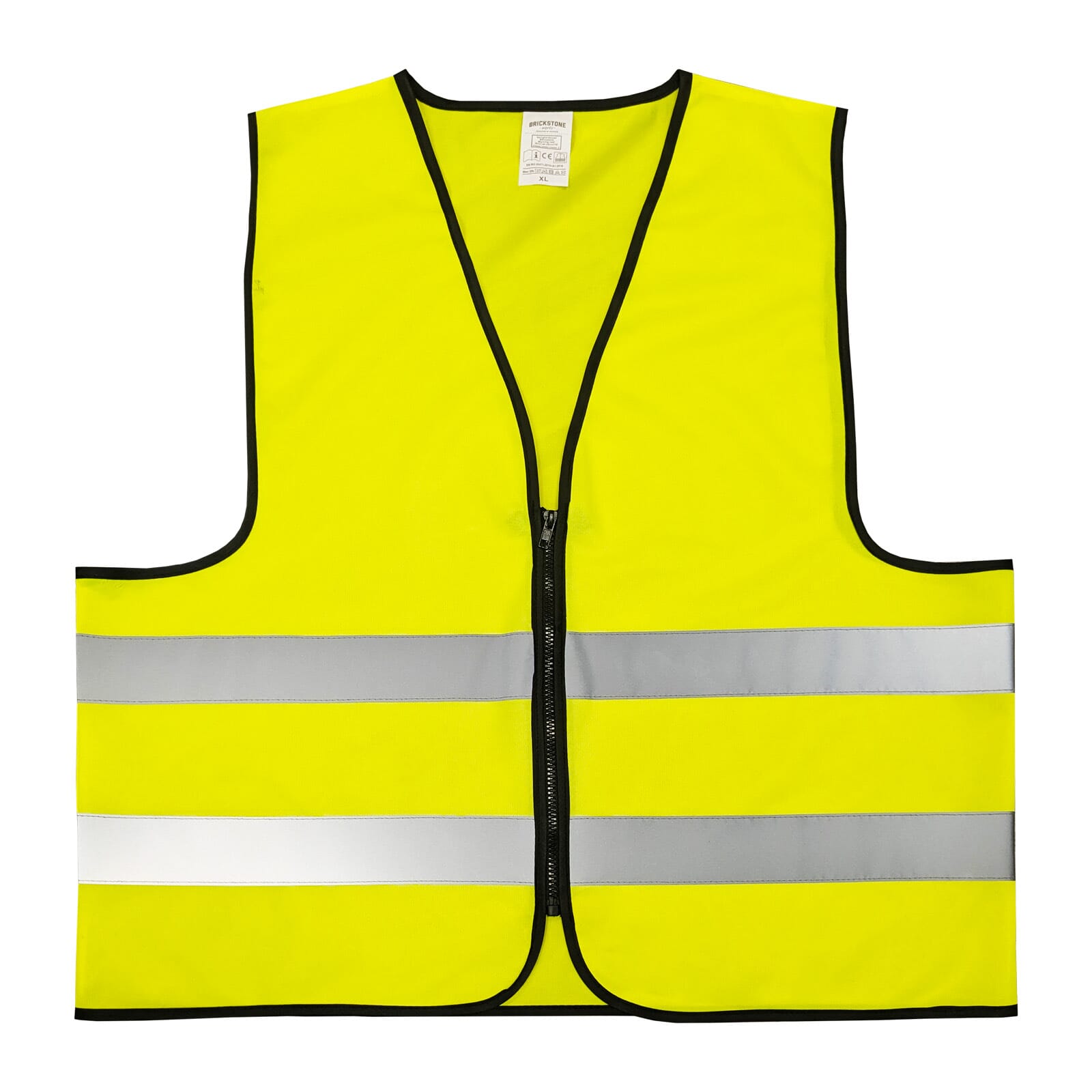 Gilet de sécurité Polyester avec Fermeture éclair X