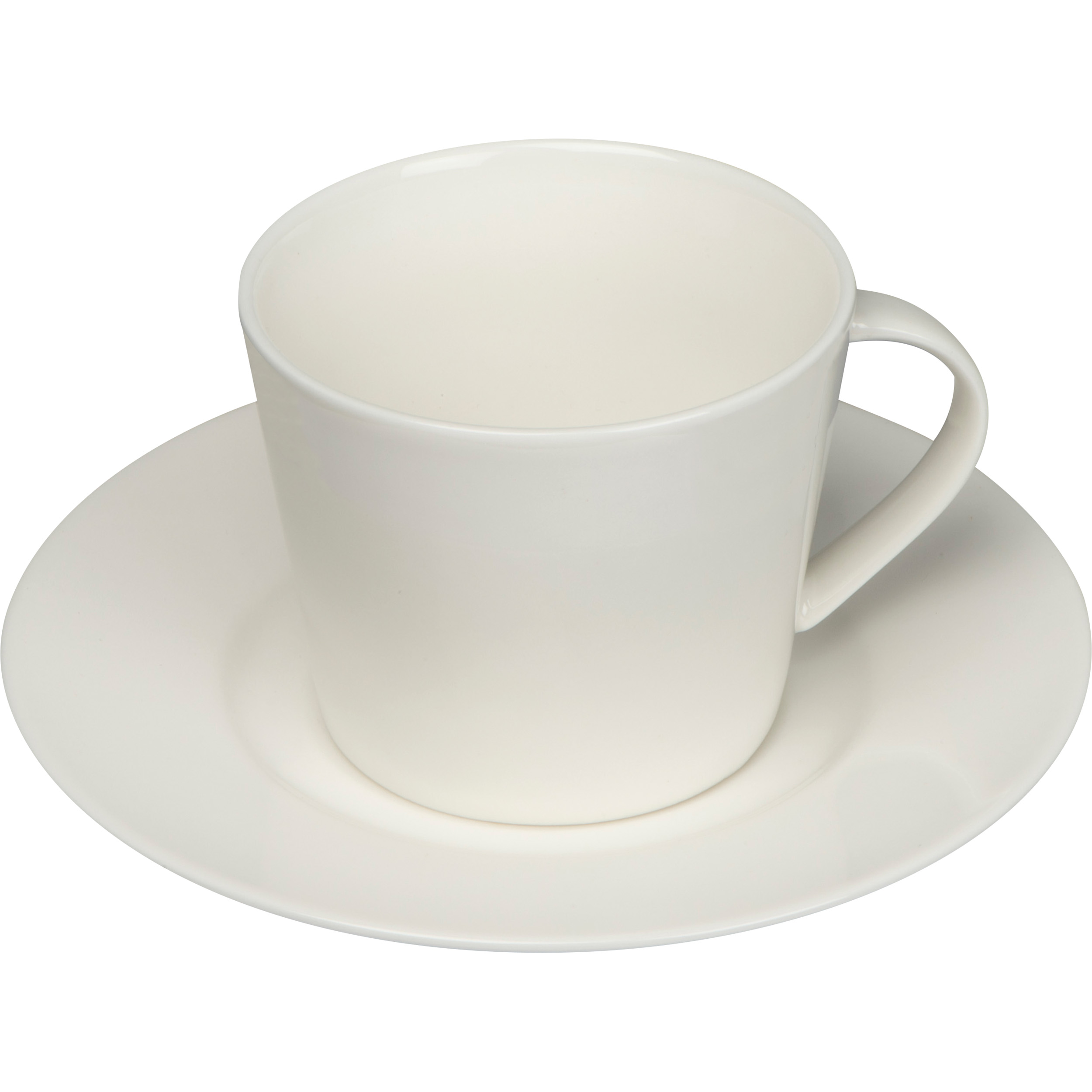 Tasse en porcelaine imprimée avec soucoupe 175ml - Zaprinta Belgique