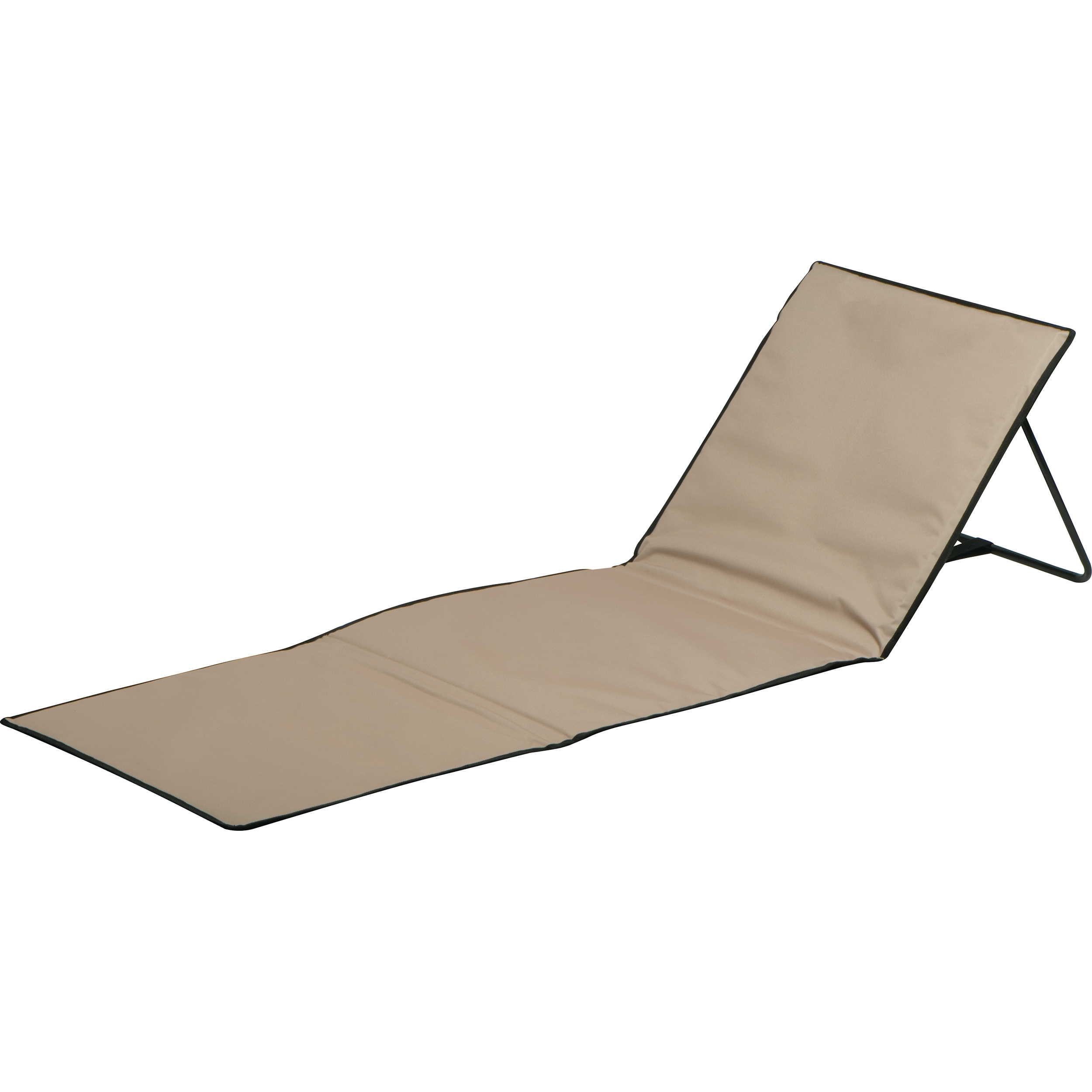 Tapis de plage pliable avec cadre en métal - Mirabel