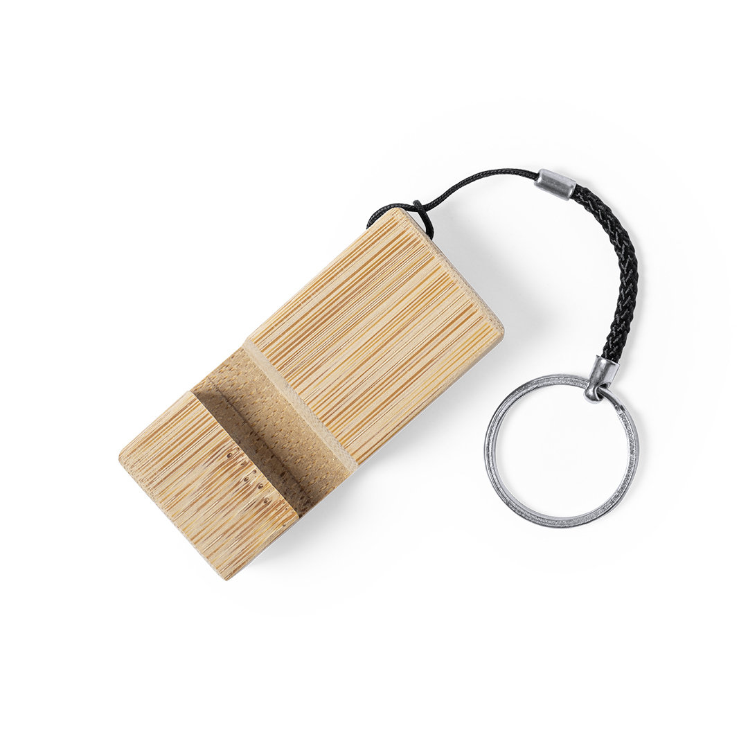 Bamboo Keyring Houder - Leuven