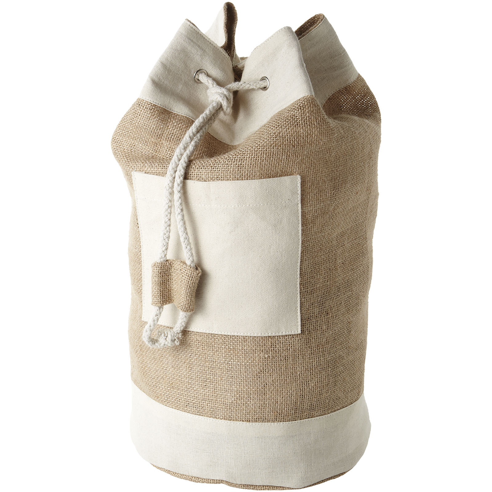 Jute Schouder Duffle Tas 16L - Ichtegem