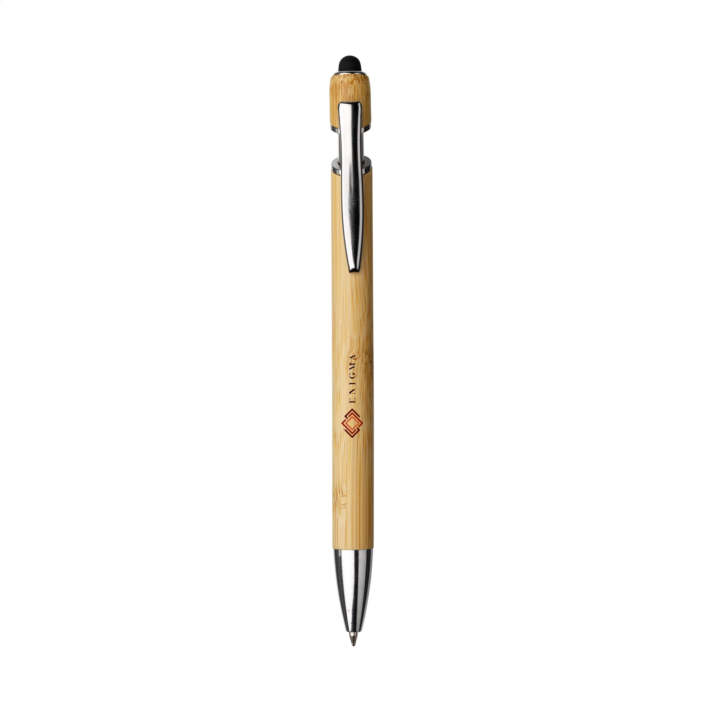 Stylo stylet Luca Touch FSC-100% en bambou - Buswiller - Zaprinta Belgique