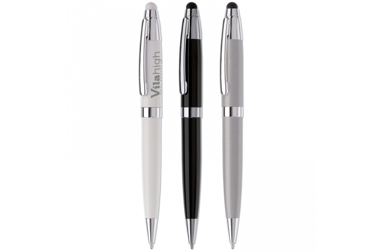 Metaal Twist Stylus Pen - Pervijze