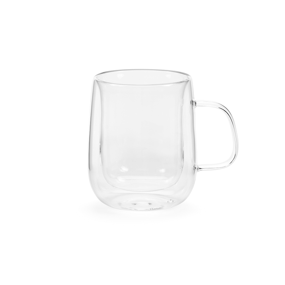 Tasse en Verre Borosilicate Double Paroi 440 ml - Le Nouvion-en-Thiérache - Zaprinta Belgique