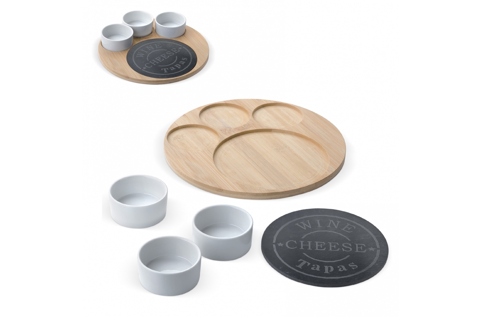 Houten Tapas Set - Hamme