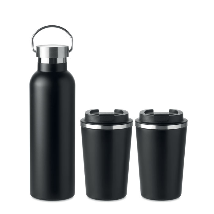 Set double paroi en acier inox 750ml - Zaprinta Belgique