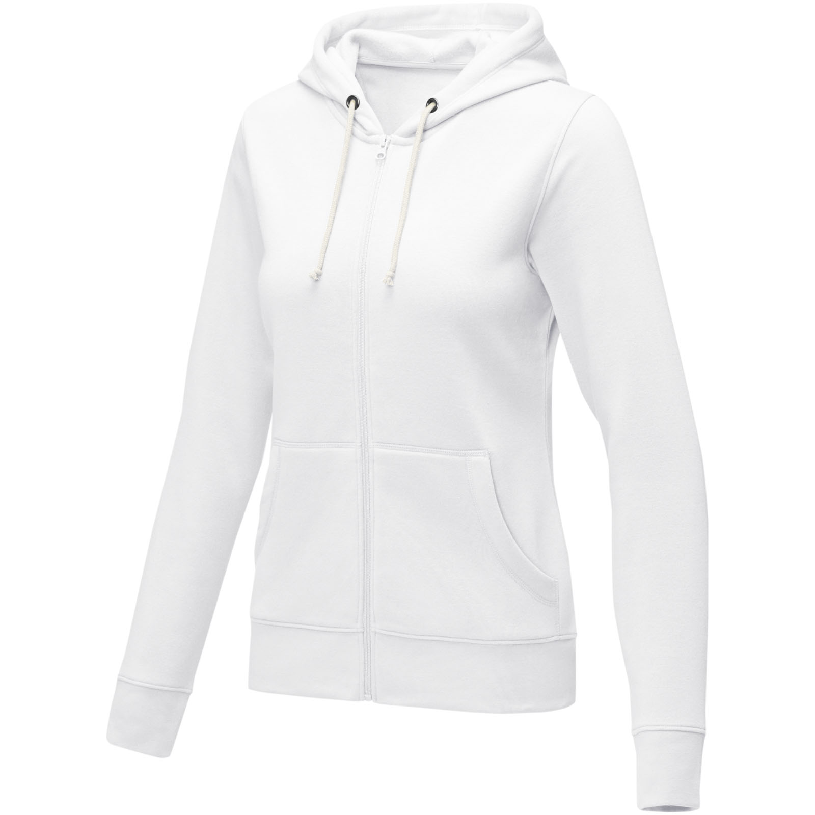 Vrouwelijke Elegantie Volledige Rits Hoodie - Oudsbergen