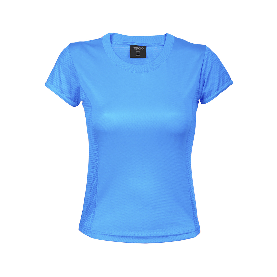 T-Shirt Technique pour Filles avec Tissage Hexagonal Respirant - Famechon - Zaprinta Belgique