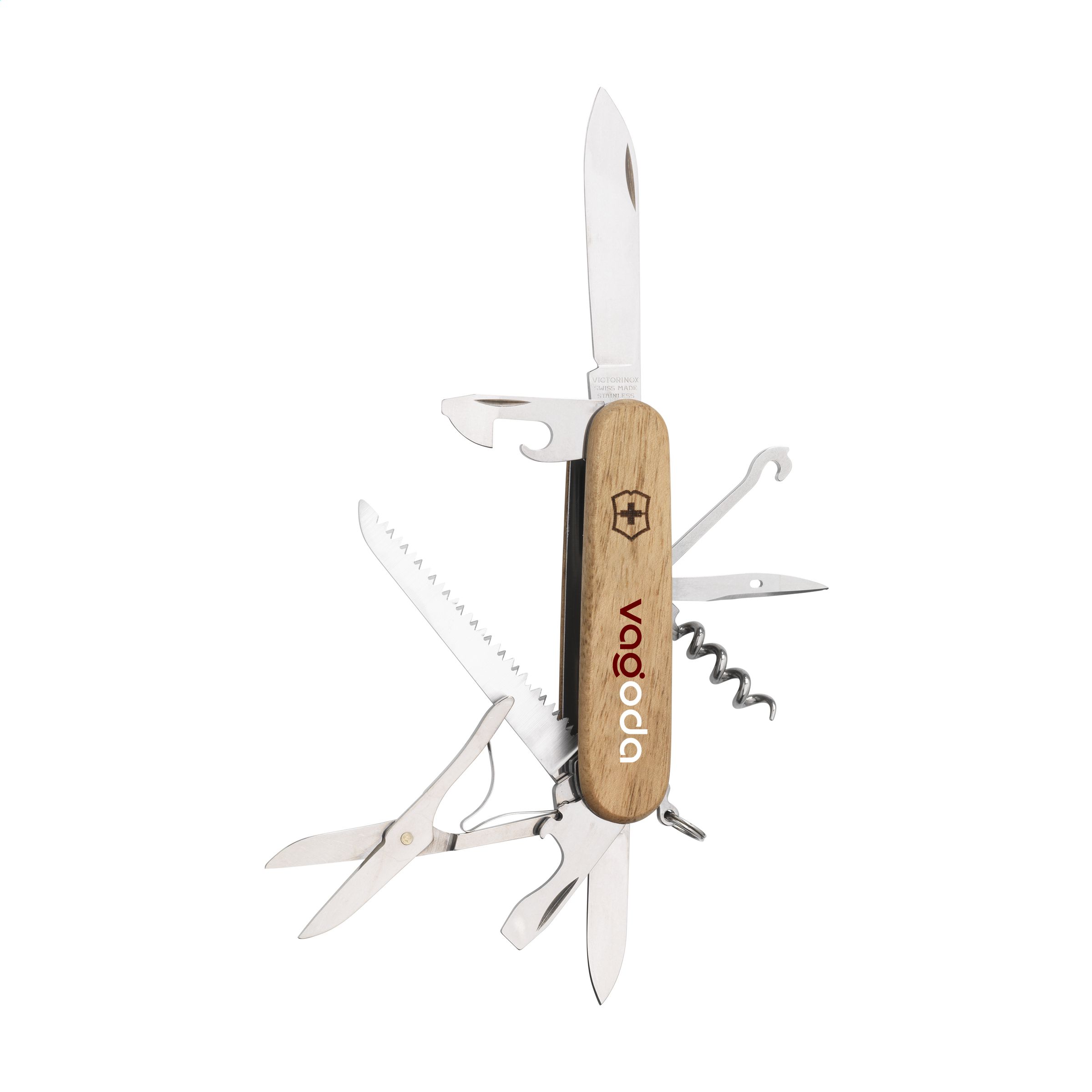 Victorinox Huntsman Wood couteau de poche - Zaprinta Belgique