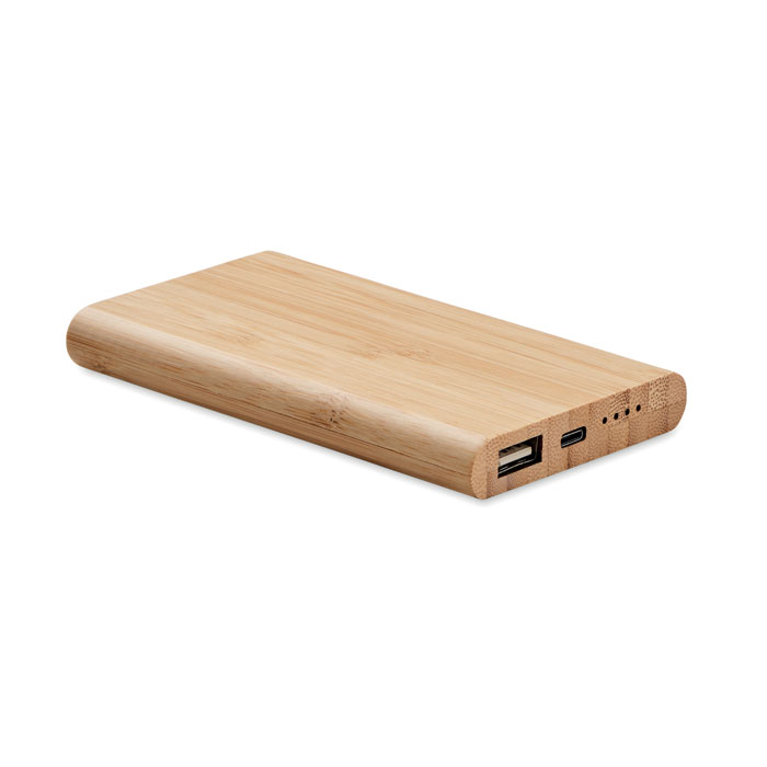 Bamboe Krachtbank 4000 mAh - Smeerebbe-Vloerzegem