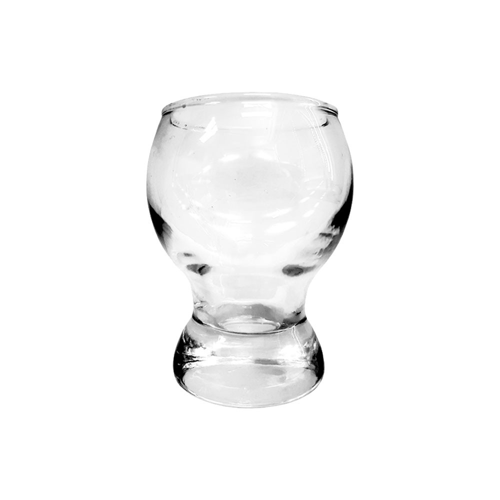 Bolvormige shotglas (6 cl) - Wevelgem