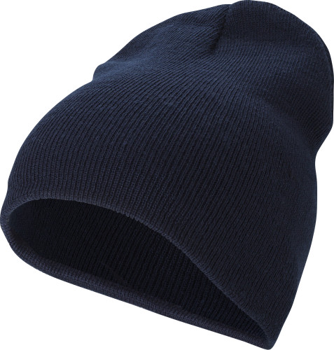 Gebreide rPET-polyester beanie - Lommel