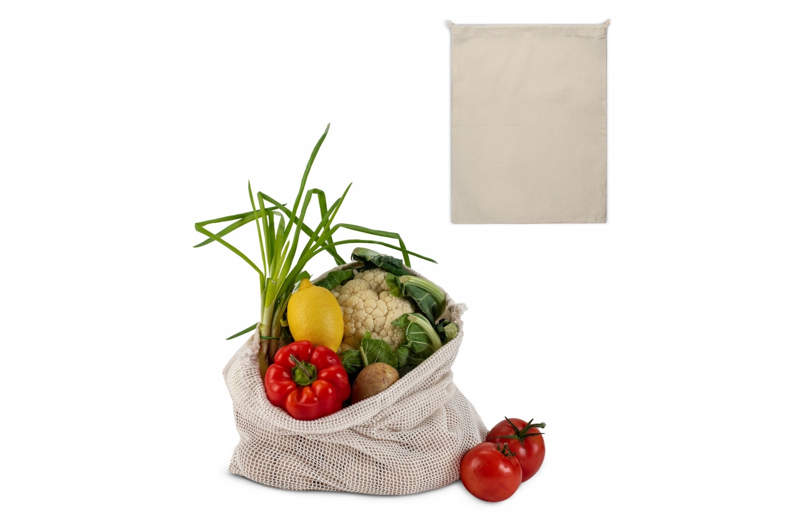 Sac de courses, réutilisable, en coton OEKO-TEX® 40x45cm